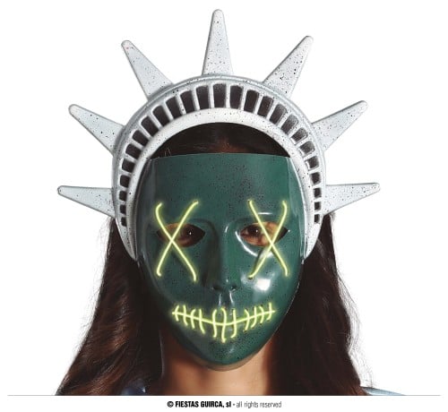 FREEDOM MASK WITH LIGHT, PVC (20012)