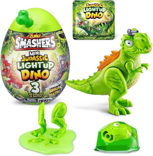 Smashers Jurassic Mini Light-Up Dino (S1)