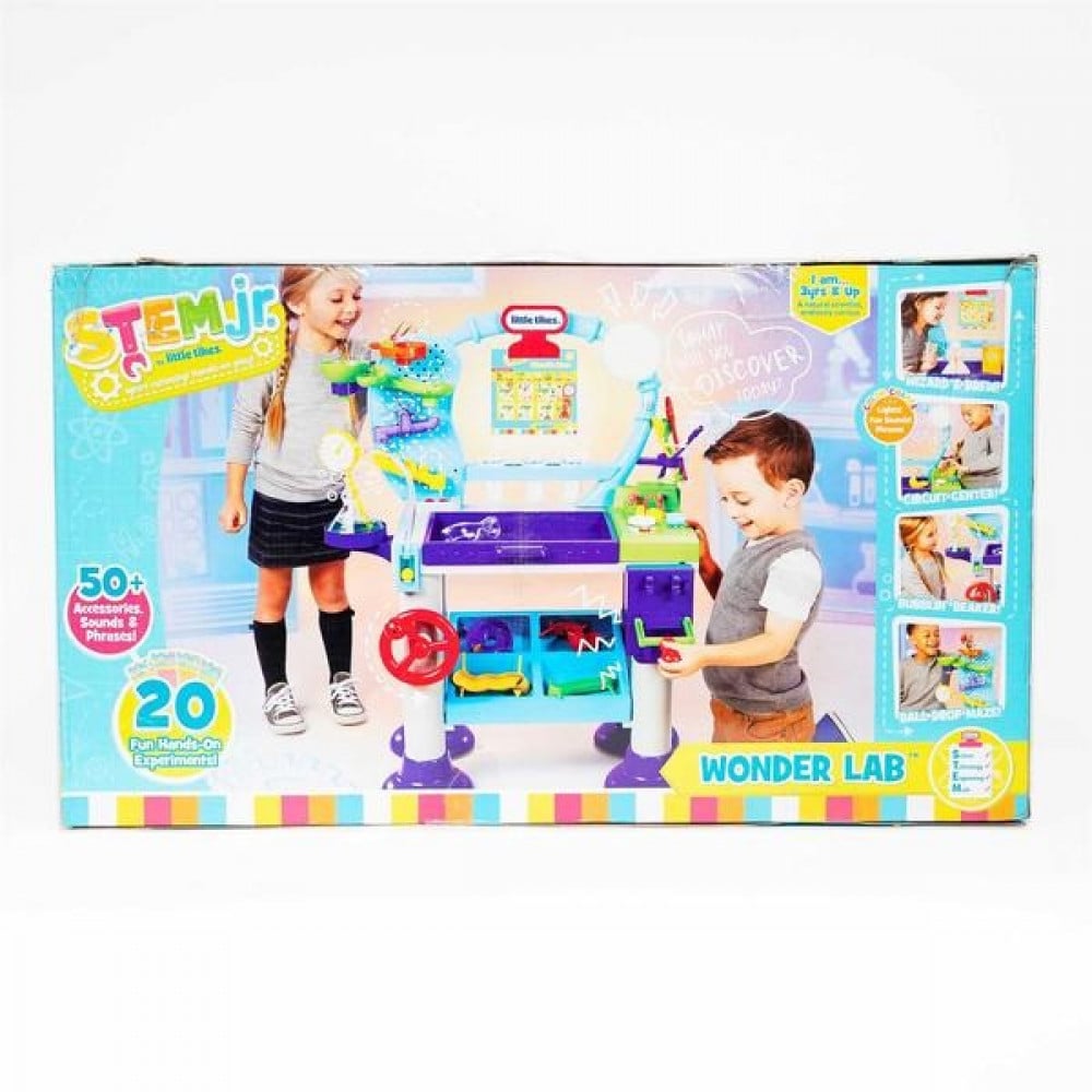 日本最級 Little Tikes STEM Jr. Wonder Lab Toy with Experiments for kids  Multicolor,