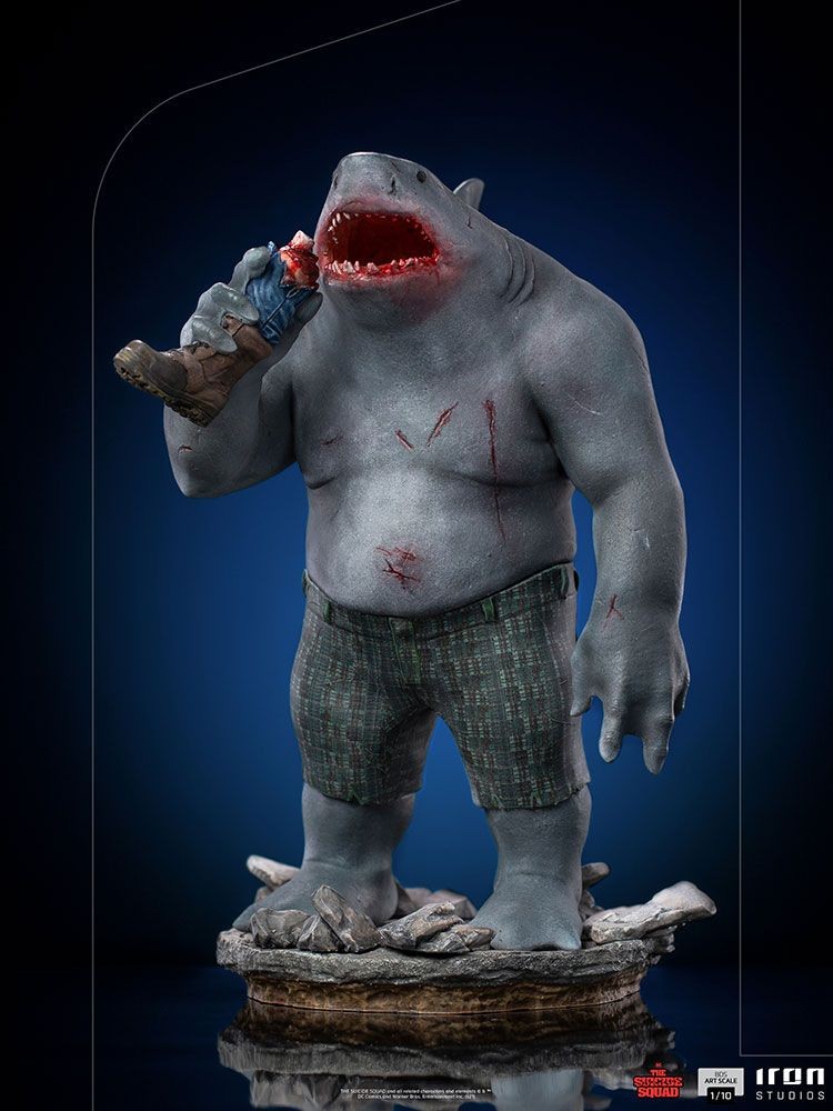 THE SUICIDE SQUAD - KING SHARK BDS ART SCALE 1/10 BY IRON STUDIOS