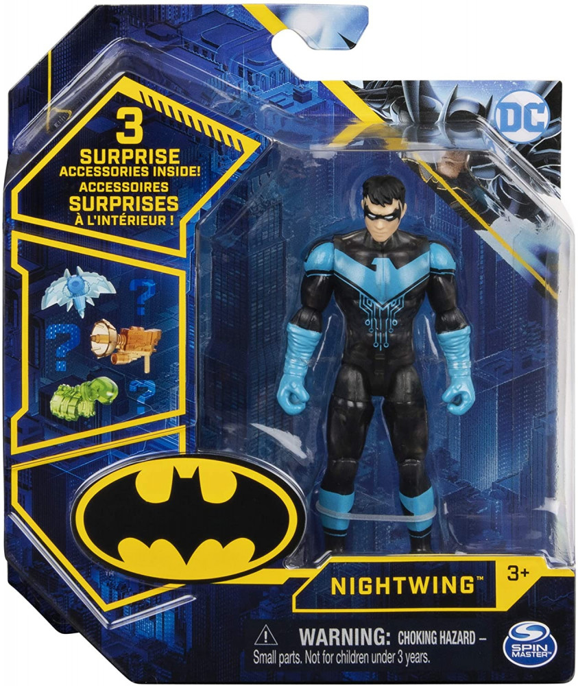 DC Comics 4-inch Action Figure With 3 Surprise - Nightwing - Toys Lab