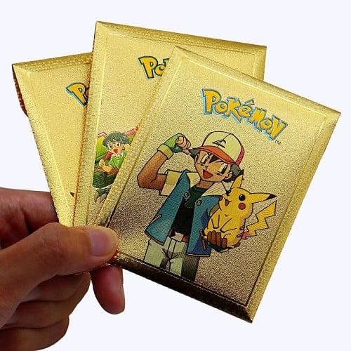 Pokemon TC-G Foil Set - 10 Gold Cards (Gold) (1Pac...