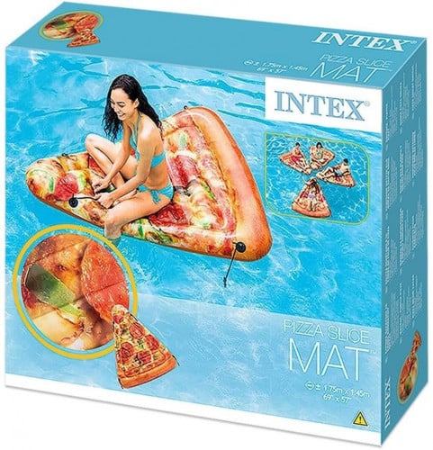Intex Pizza Slice Inflatable Mat 175 x 145 cm