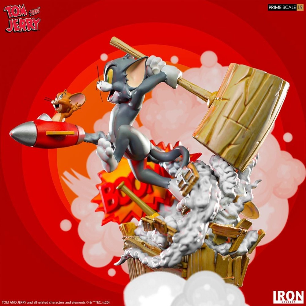 TOM & JERRY PRIME SCALE 1/3 BY IRON STUDIOS