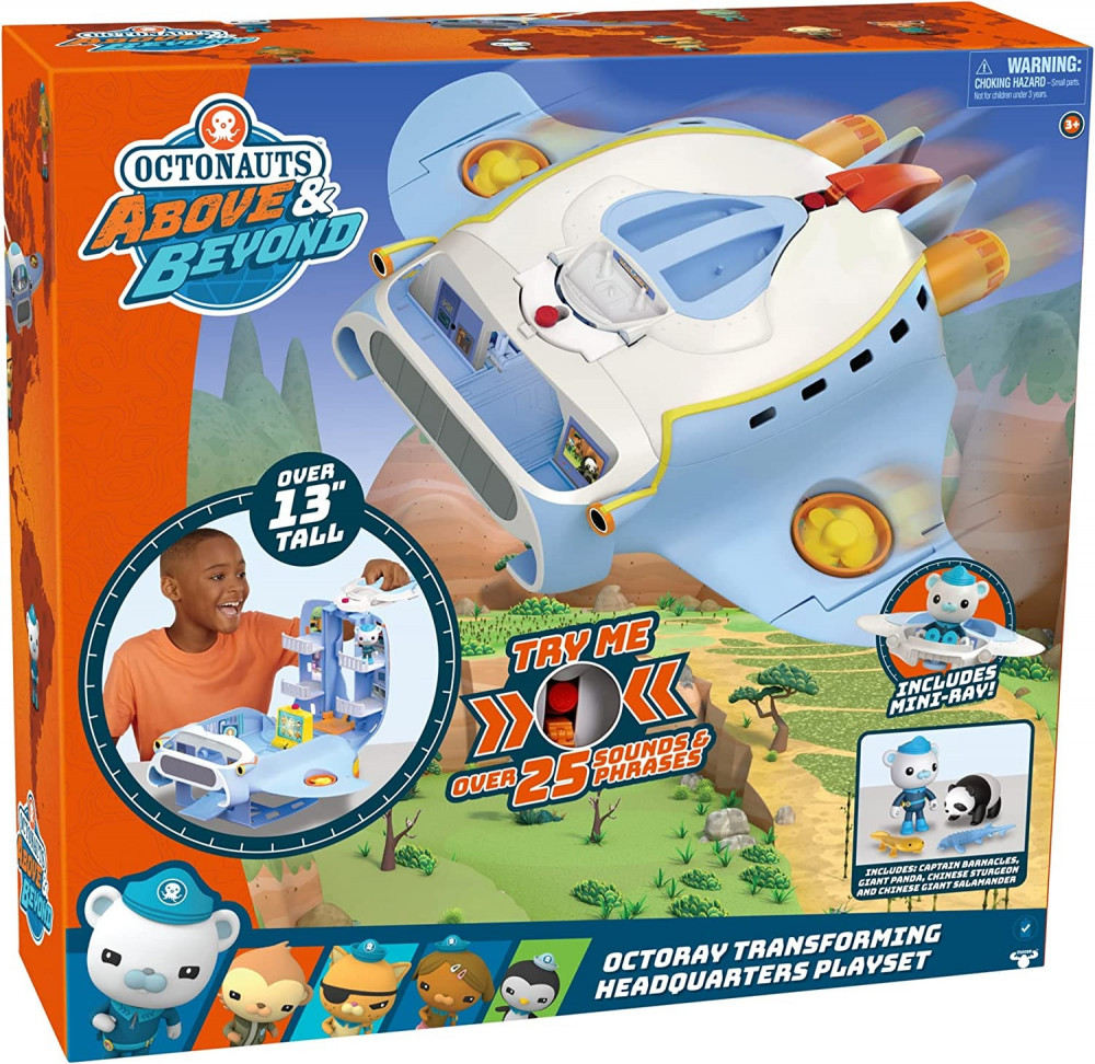 Octonauts Above & Beyond  - Octoray Transforming Playset