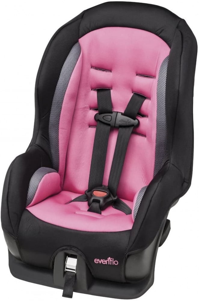 Evenflo pink car store seat