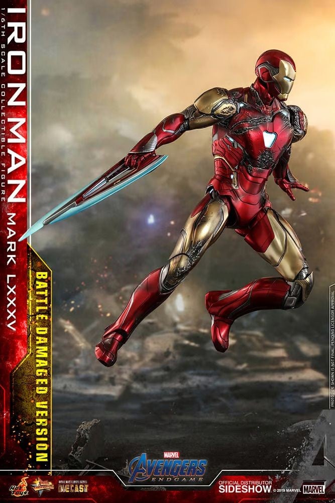 Iron man mark discount 85 battle damaged