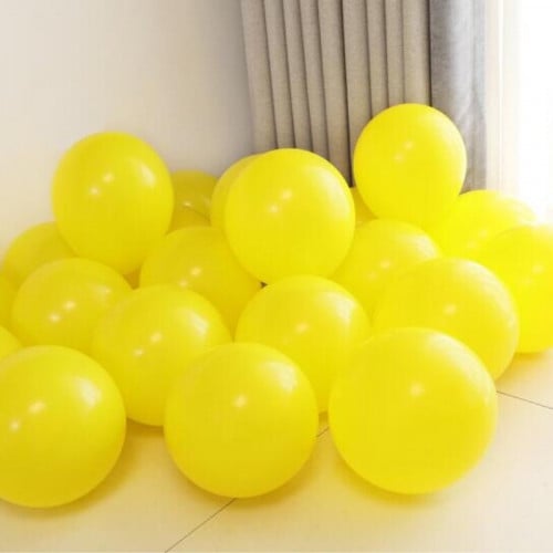 بالونات اصفر