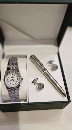 طقم اولاد ساعة وكبك وقلم