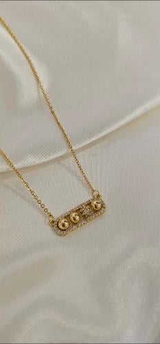 سلسال مطلي ذهب