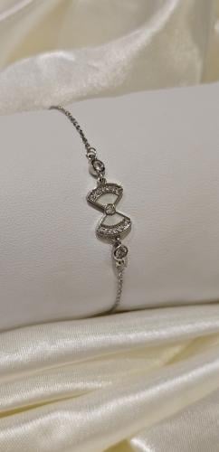 أساور مطلية تتقصر على اليد