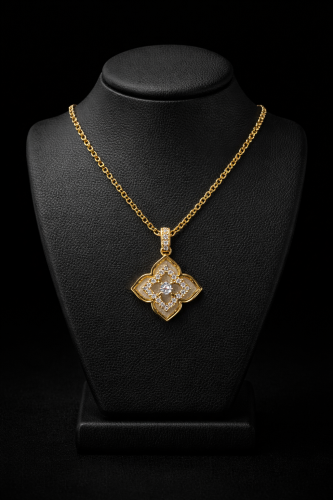 سلسال مطلي ذهب