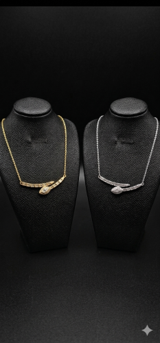 سلسال مطلي ذهب تصميم ماركة بلغاري