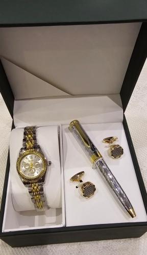 طقم اولاد ساعة وكبك وقلم