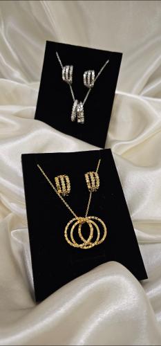 طقم مطلي ماركة شوميه