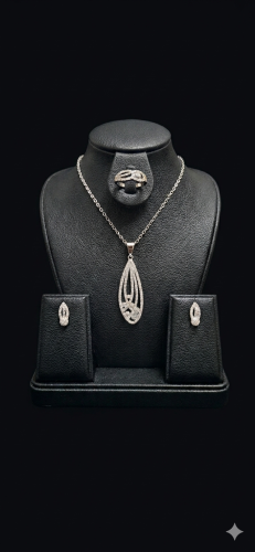 طقم مطلي ذهب