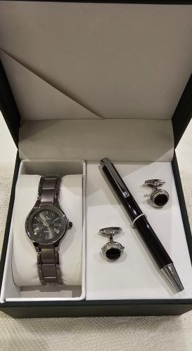 طقم اولاد ساعة وكبك وقلم