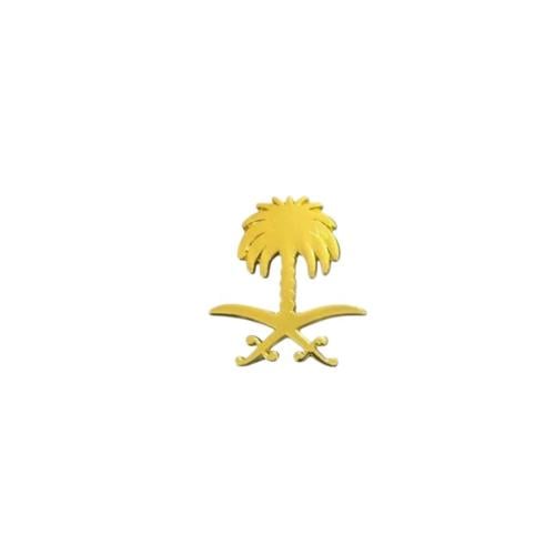 ملصق معدني
