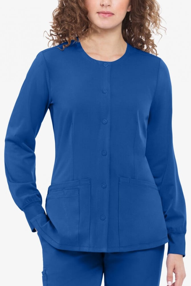 Long sleeve scrub on sale jacket