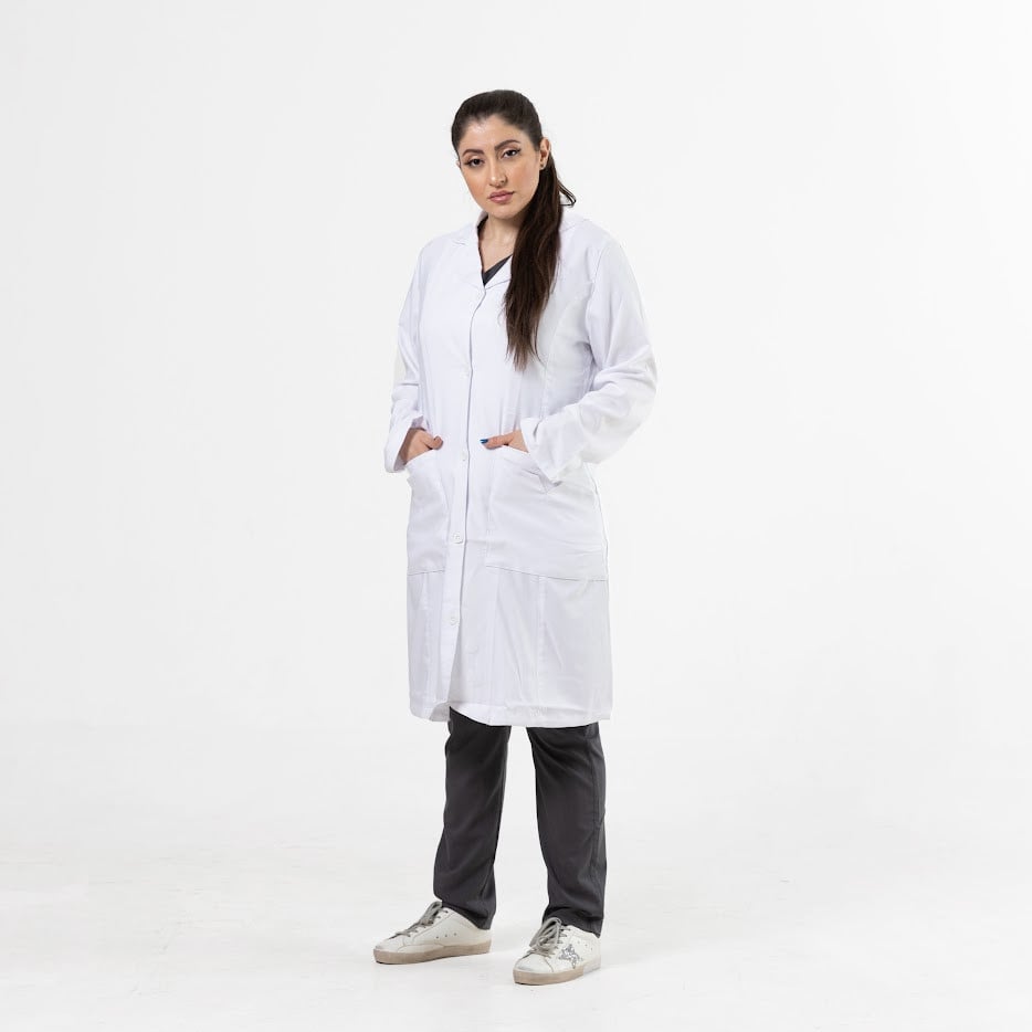 Full length 2025 lab coat