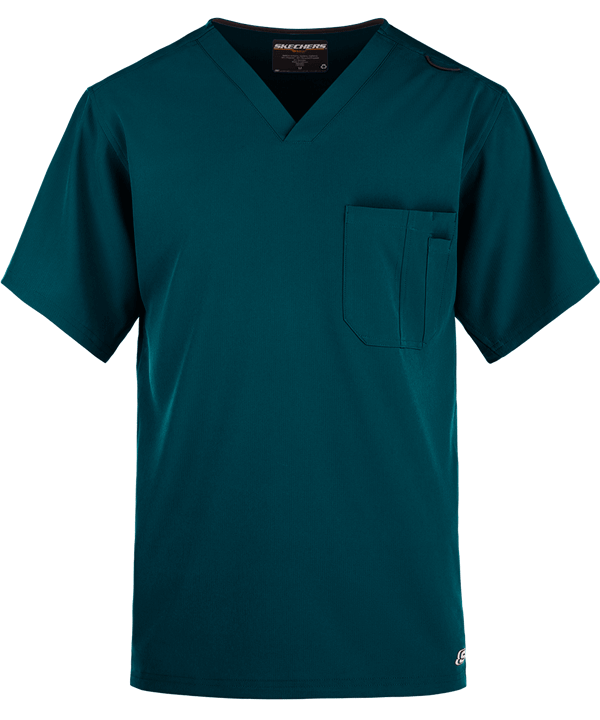 Skechers Men's Scrub T-shirt يونيفورم بلس تسوق أفضل سكراب طبي
