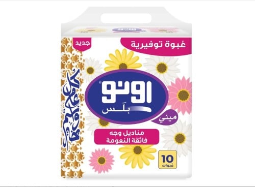 مناديل ناعمة للوجه من اونو بلس ، 180 منديل، عبوة و...