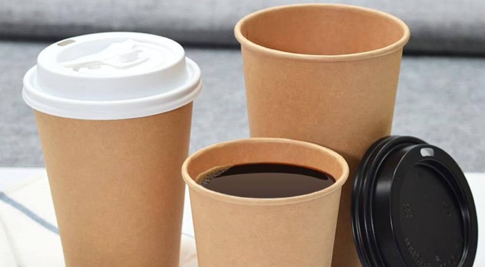 كاسات ورق للقهوة والشاي