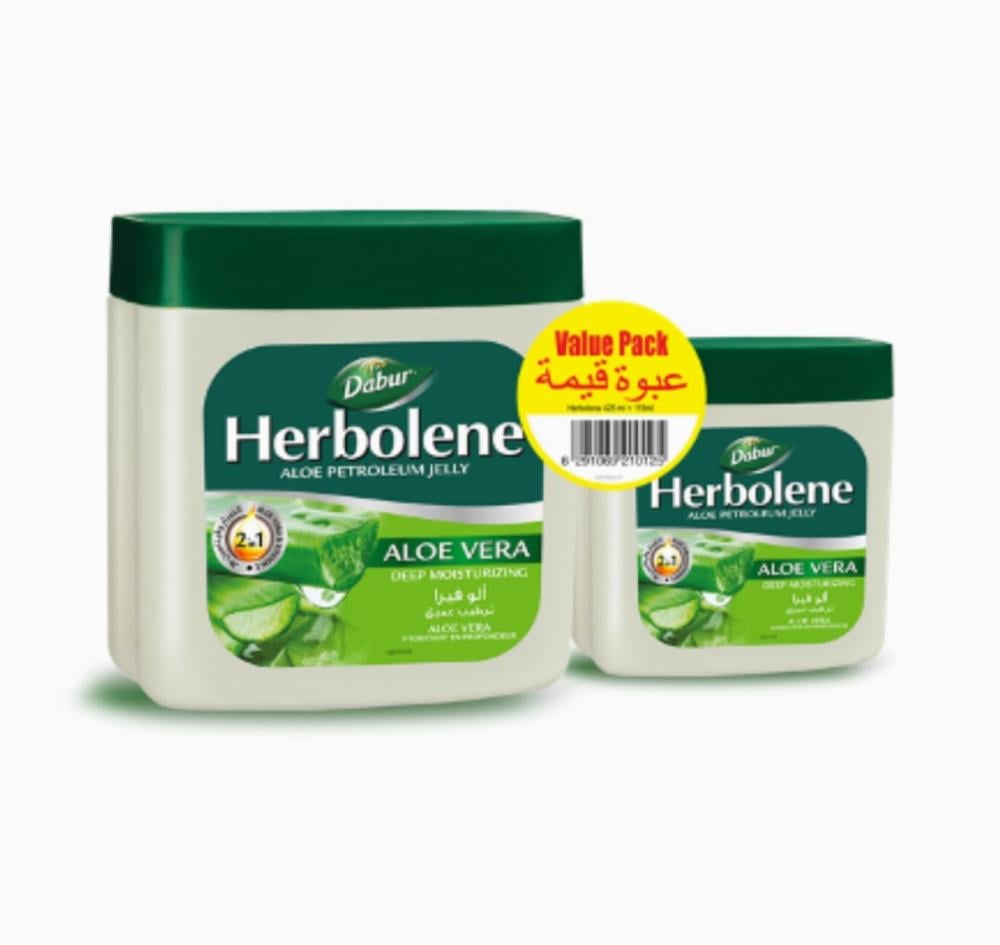 فازلين هيربولين من دابر، 425 مل + 115 مل، كريم