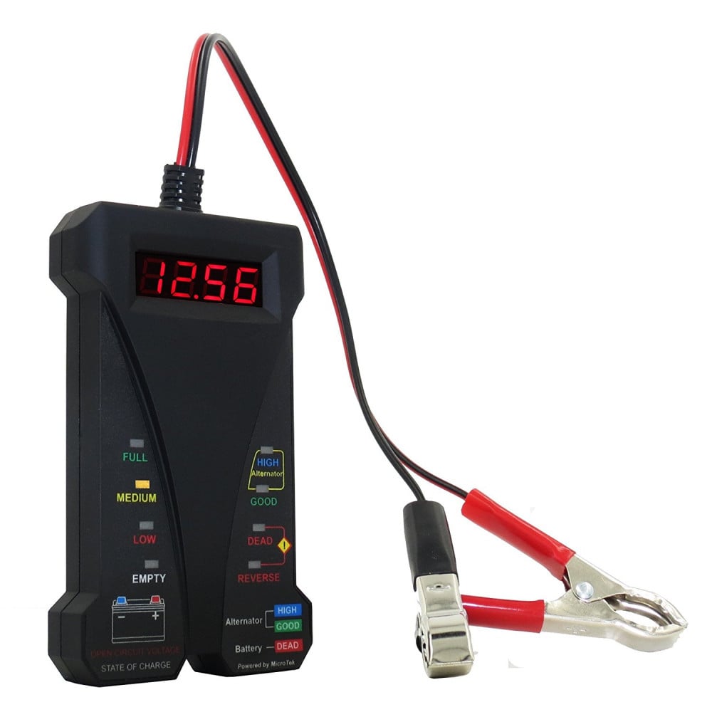 MotoPower multimeter to check the power of the electric current