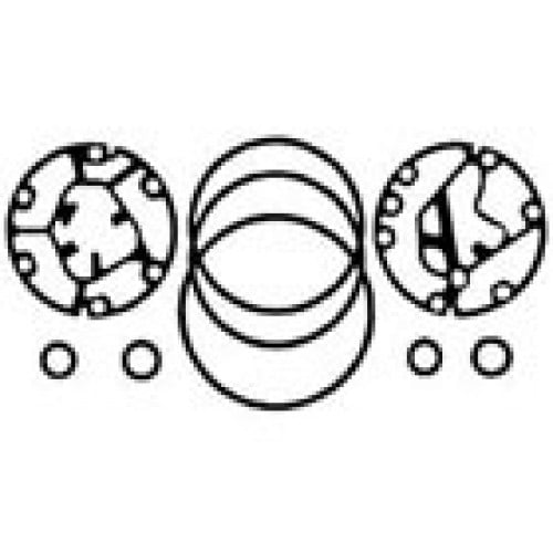 #10280A اصلاح كمبروسر / GASKET KIT DIESEL KIKI CH COMPRESSOR