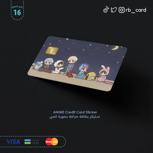 ستيكر انمي bts
