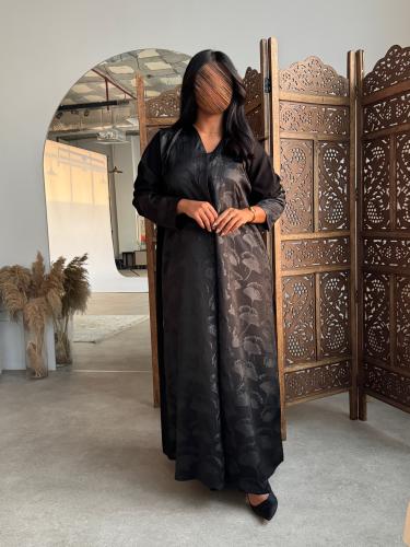 عباية جاكار اسود. 1202