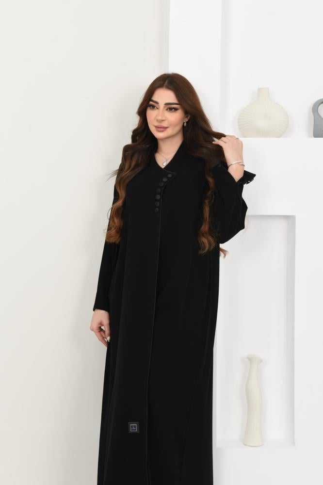 عبايه سودا كلاسيكي
