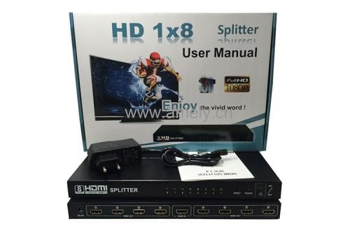 HDTV SPLITTER 1X8 108P
