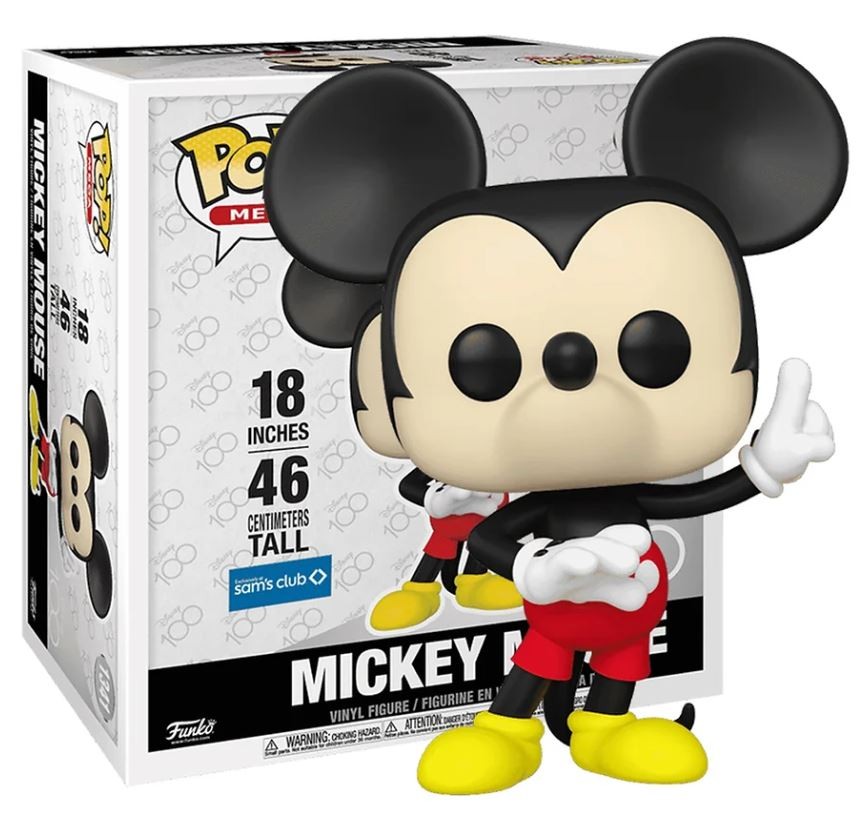 Funko Pop! Mega Disney 100th Anniversary Mickey Mouse 18 Vinyl Figure