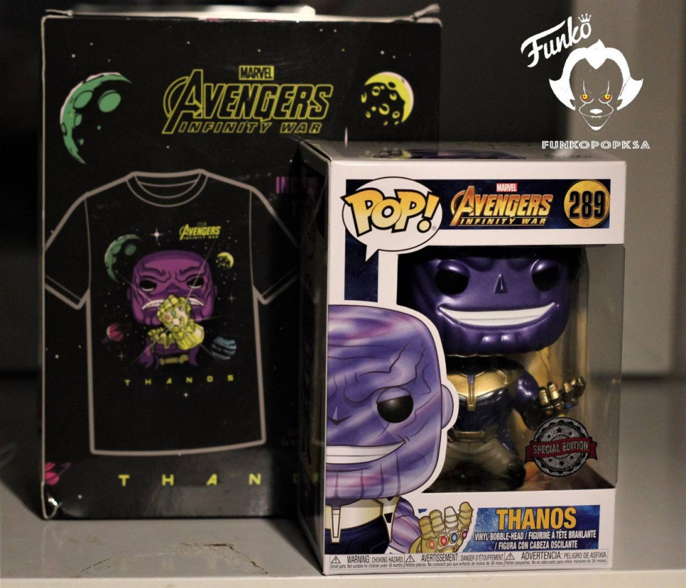 The Avengers - Thanos Jumbo POP! Bobble Head - Funko Pop