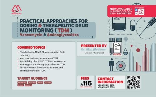 Practical Approaches for Dosing & Therapeutic Drug...