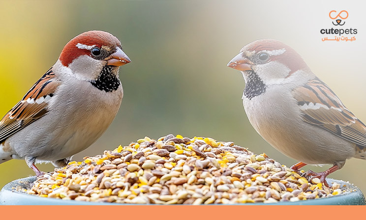 محلات بيع اكل الطيور