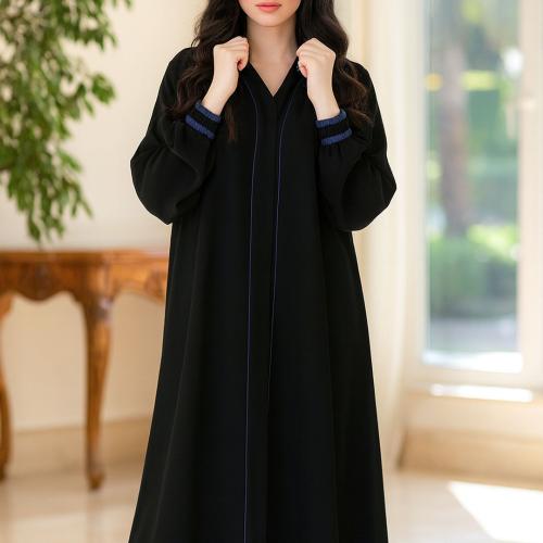 عباية مقفلة طق طق مخفي - 6057 -