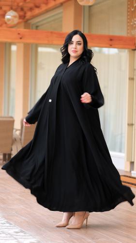 عباية مقفلة كلوش - k2 -