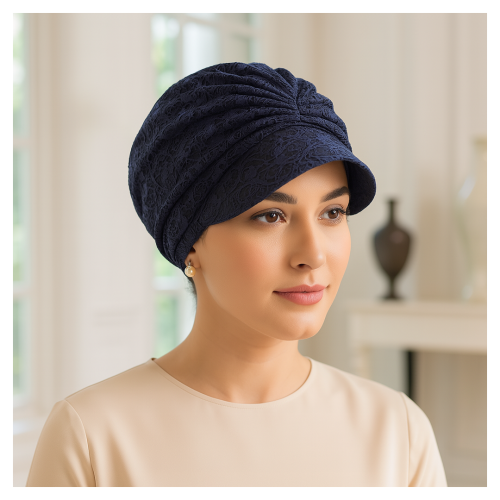 توربان دانتيل كحلي