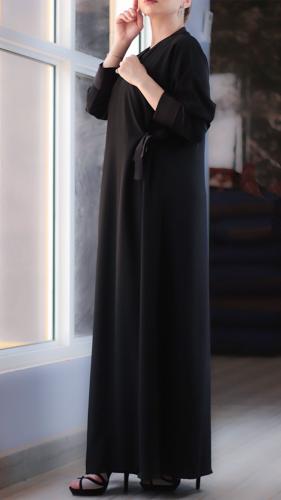 عباية لف حزام بالاطراف - 10044 -