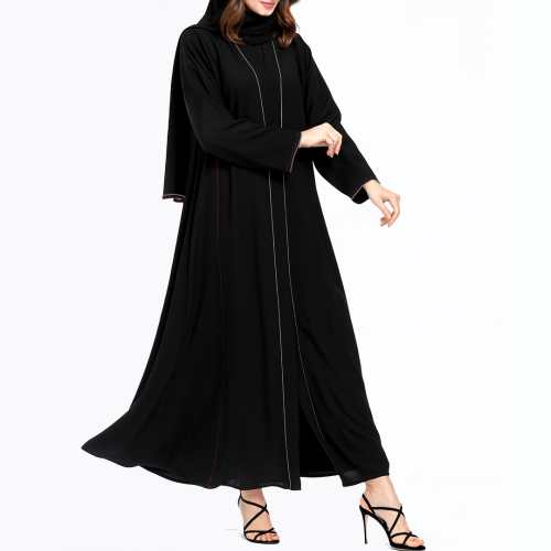 عبايات تطريز ناعم - 7177 -