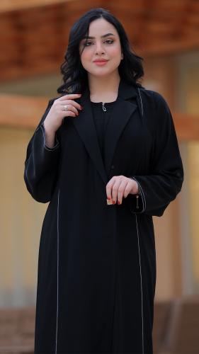 عباية قطعتين ساتره- k9 -