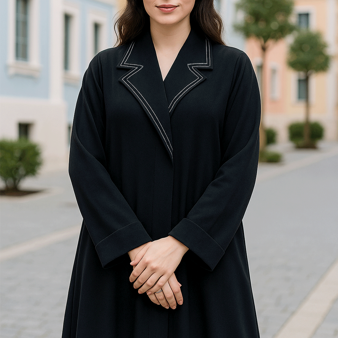 عباية كريب انيقة - C16 -