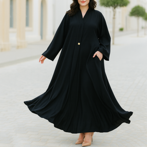 عباية مقفلة كلوش - k2 -