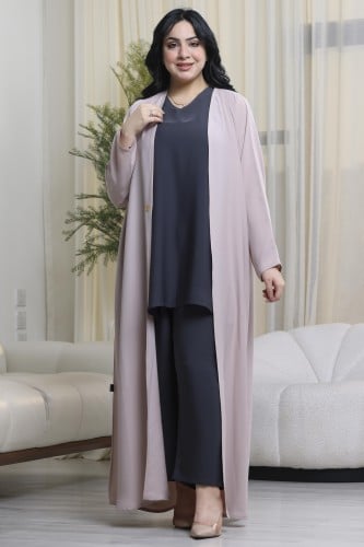 عباية سفر معها بلوزة وبنطلون  - M9 -