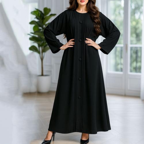 عباية مقفلة سادة - E4 -