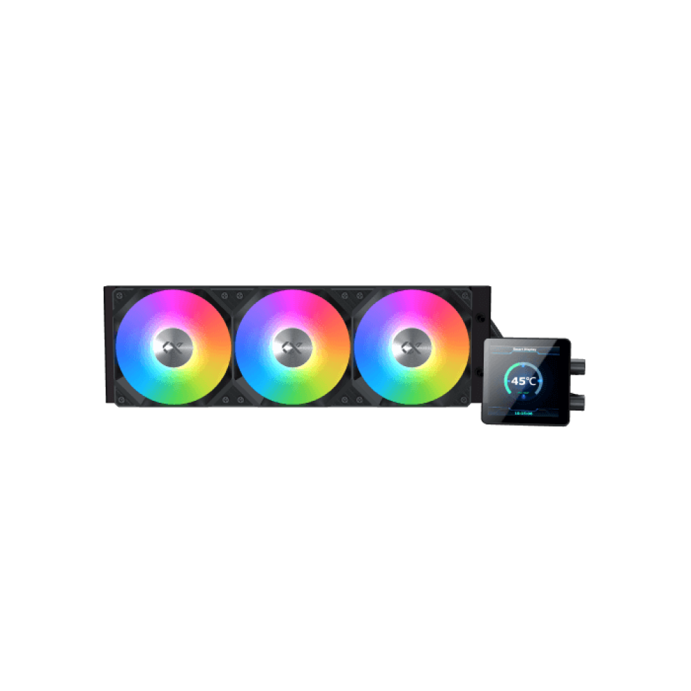 مبرد مائي اسود بشاشة -360 xigmatek Connect