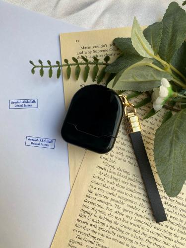 ختم ملون بتعليقة - أسود